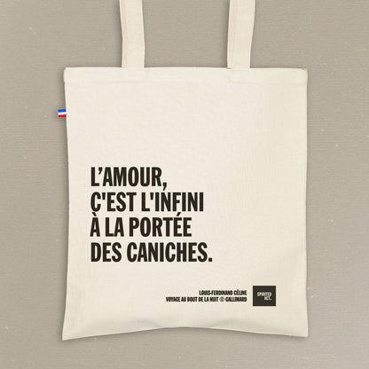 Tote bag Caniche - Premium