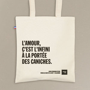Tote bag Caniche - Premium