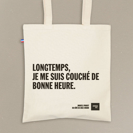 Tote bag Couche-tôt - Premium