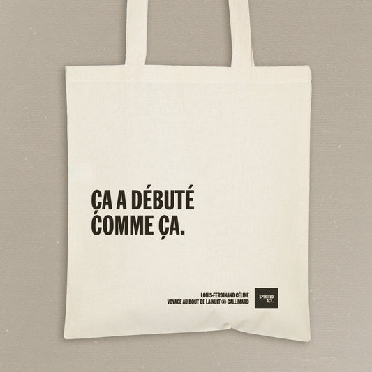 Tote bag Début - Basic