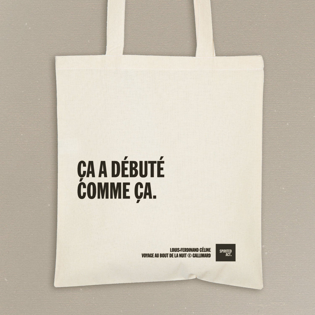 Tote bag Début - Basic