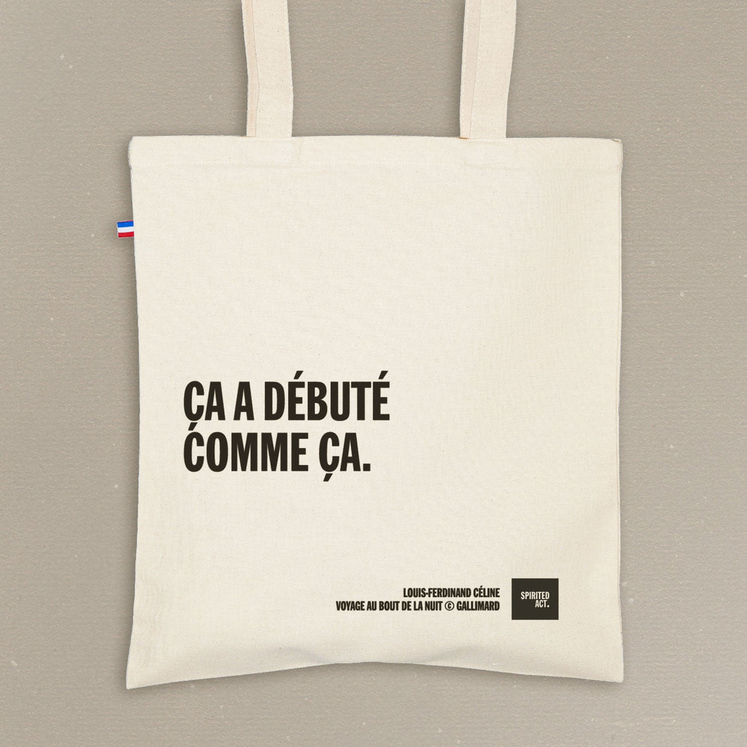 Tote bag Début - Premium