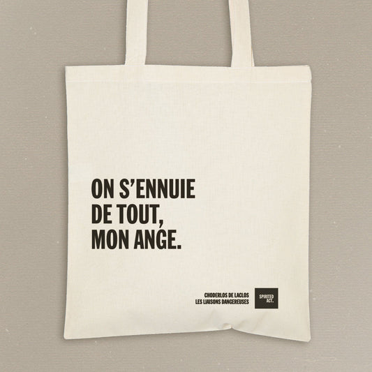 Tote bag Ennui 2 - Basic