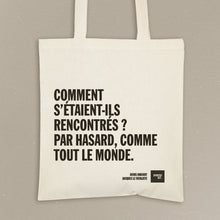 Charger l&#39;image dans la galerie, Tote bag Hasard - Basic