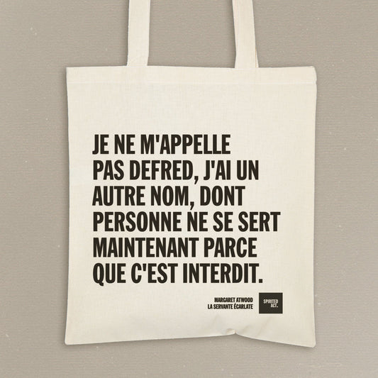 Tote bag Interdit - Basic