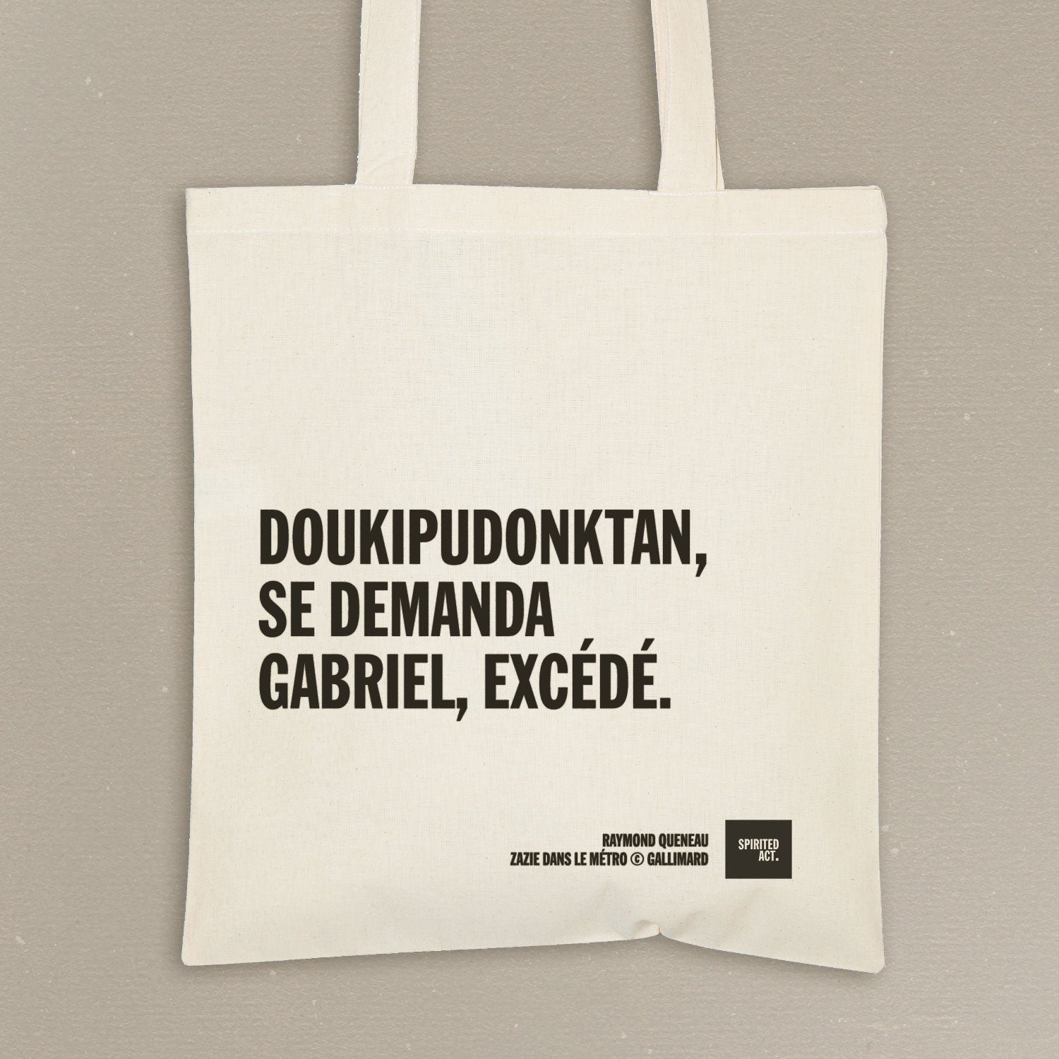 Tote bag Questionnement - Basic