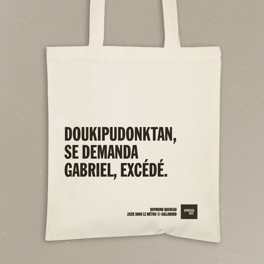 Tote bag Questionnement - Basic