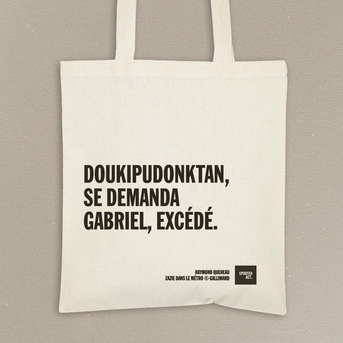 Tote bag Questionnement - Basic