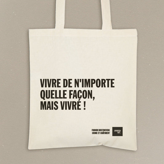 Tote bag Vivre - Basic