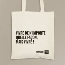 Charger l&#39;image dans la galerie, Tote bag Vivre - Basic