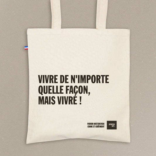 Tote bag Vivre - Premium